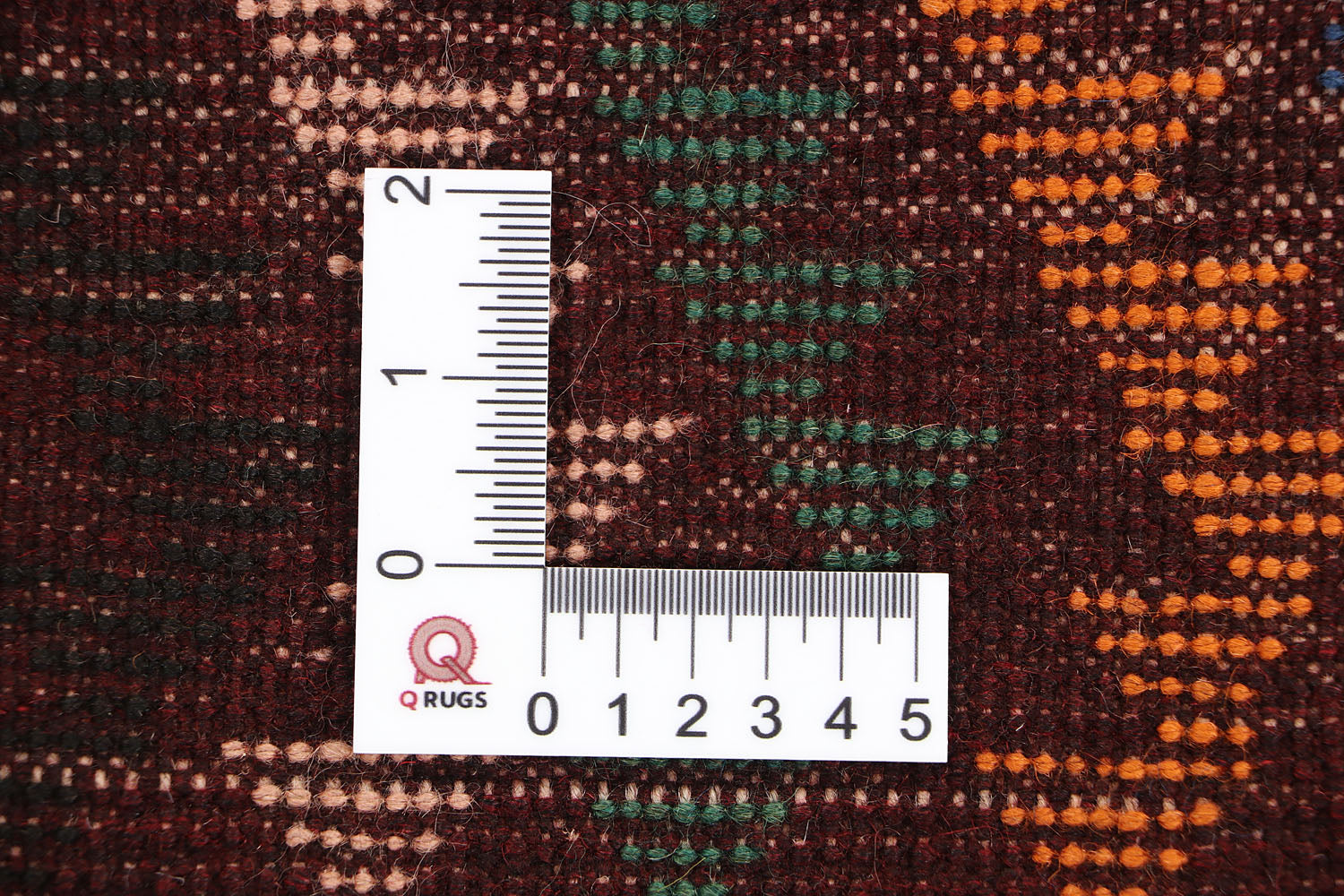 6' 6"X 10' Brown Handmade Kohistani Baluchi Afghan Rug Rectangular