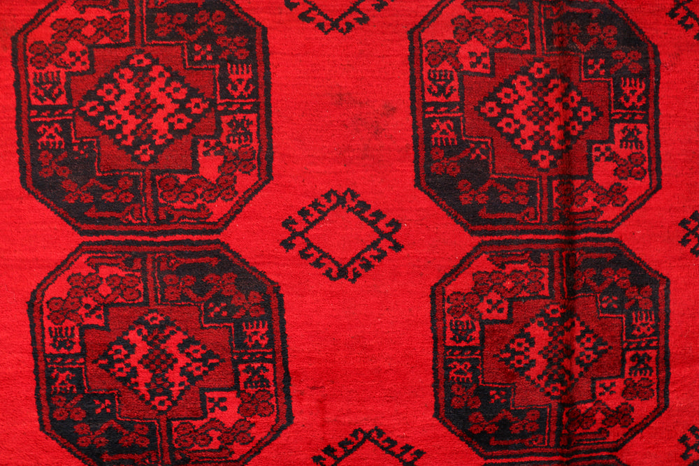 Handmade Fil Pa Afghan Rug