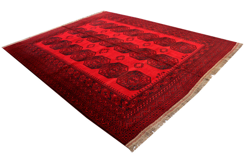 Handmade Fil Pa Afghan Rug
