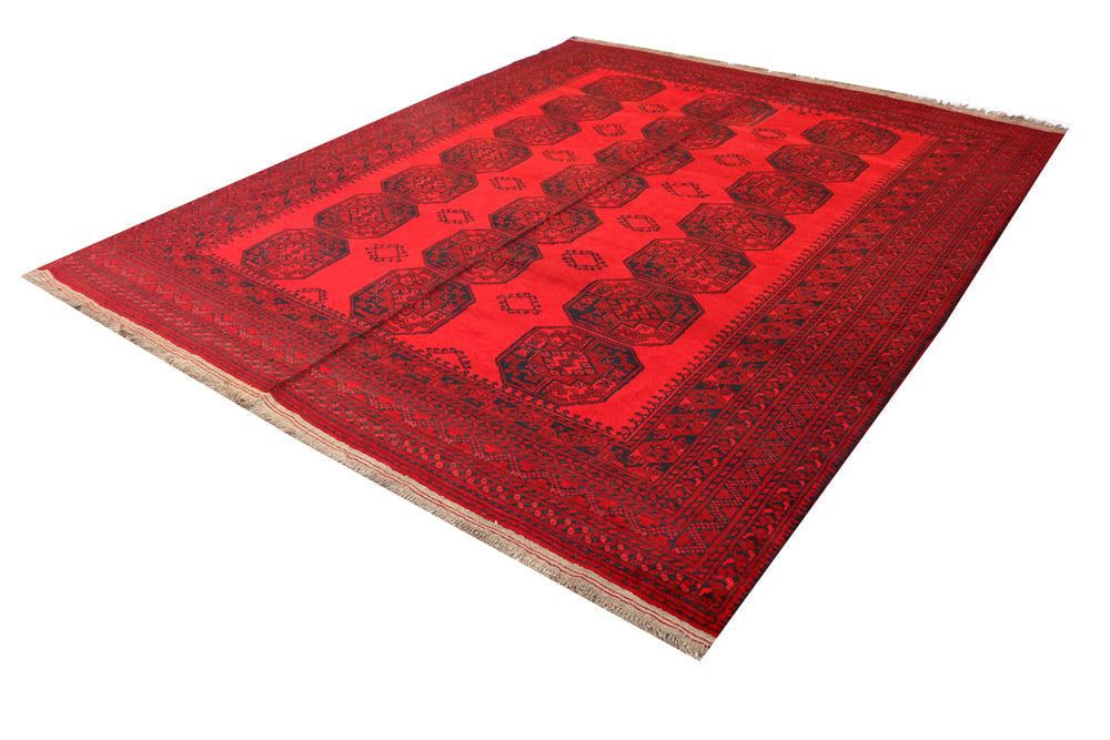 Handmade Fil Pa Afghan Rug