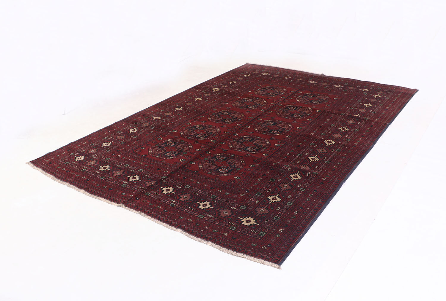 Handmade Fil Pa Afghan Rug