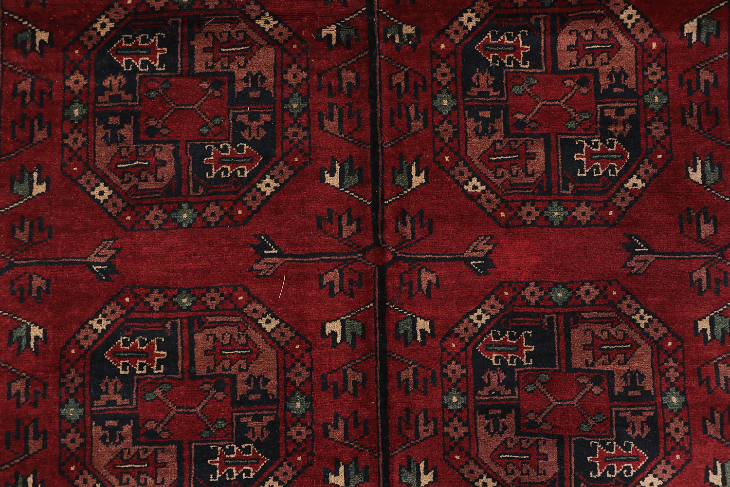 Handmade Fil Pa Afghan Rug