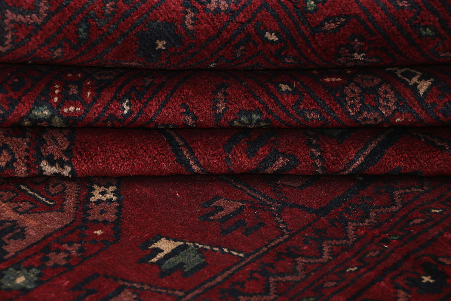 Handmade Fil Pa Afghan Rug