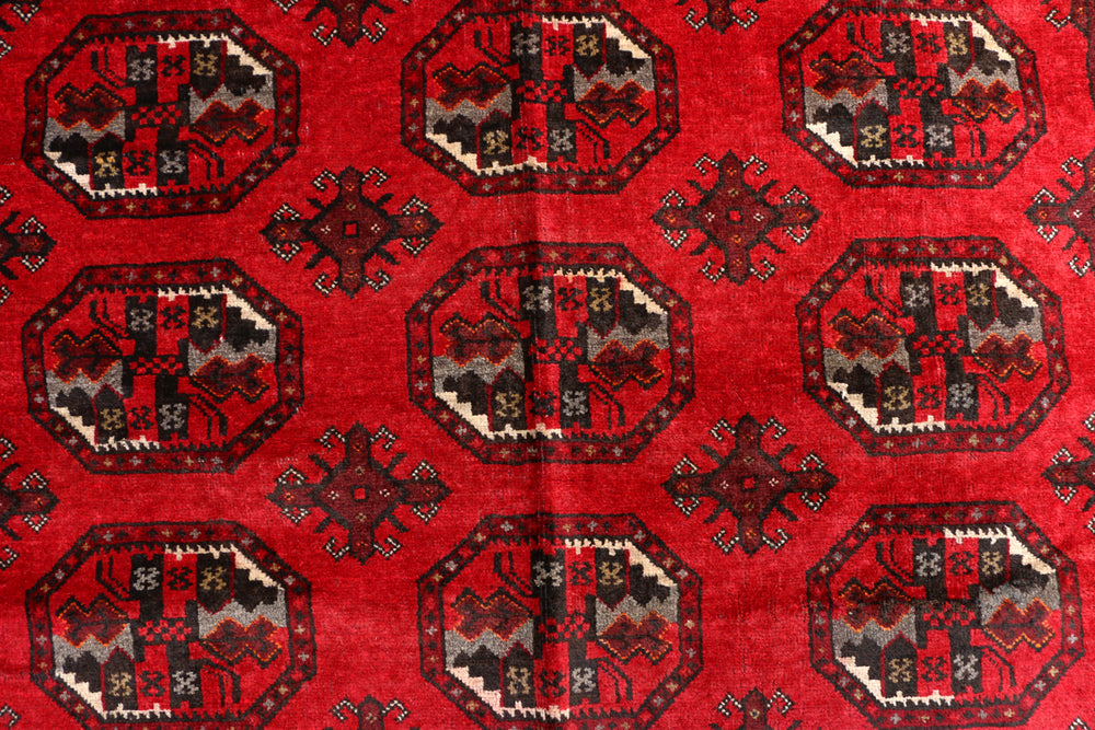 Handmade Fil Pa Afghan Rug