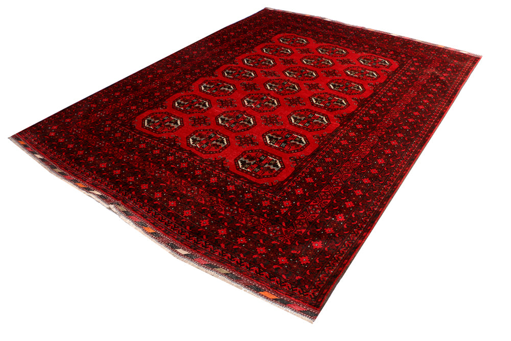 Handmade Fil Pa Afghan Rug