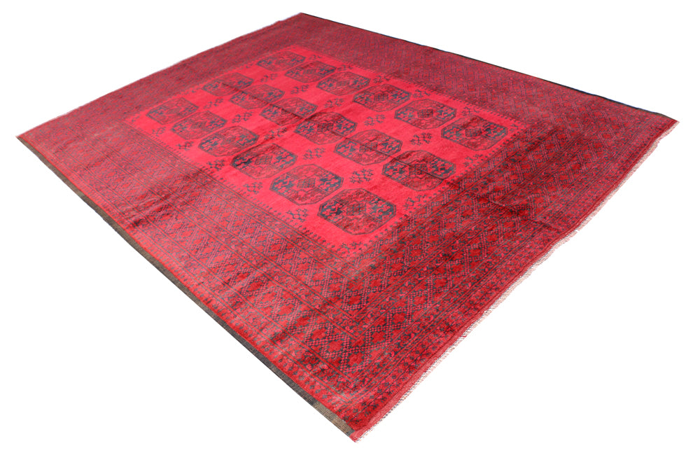 Handmade Fil Pa Afghan Rug