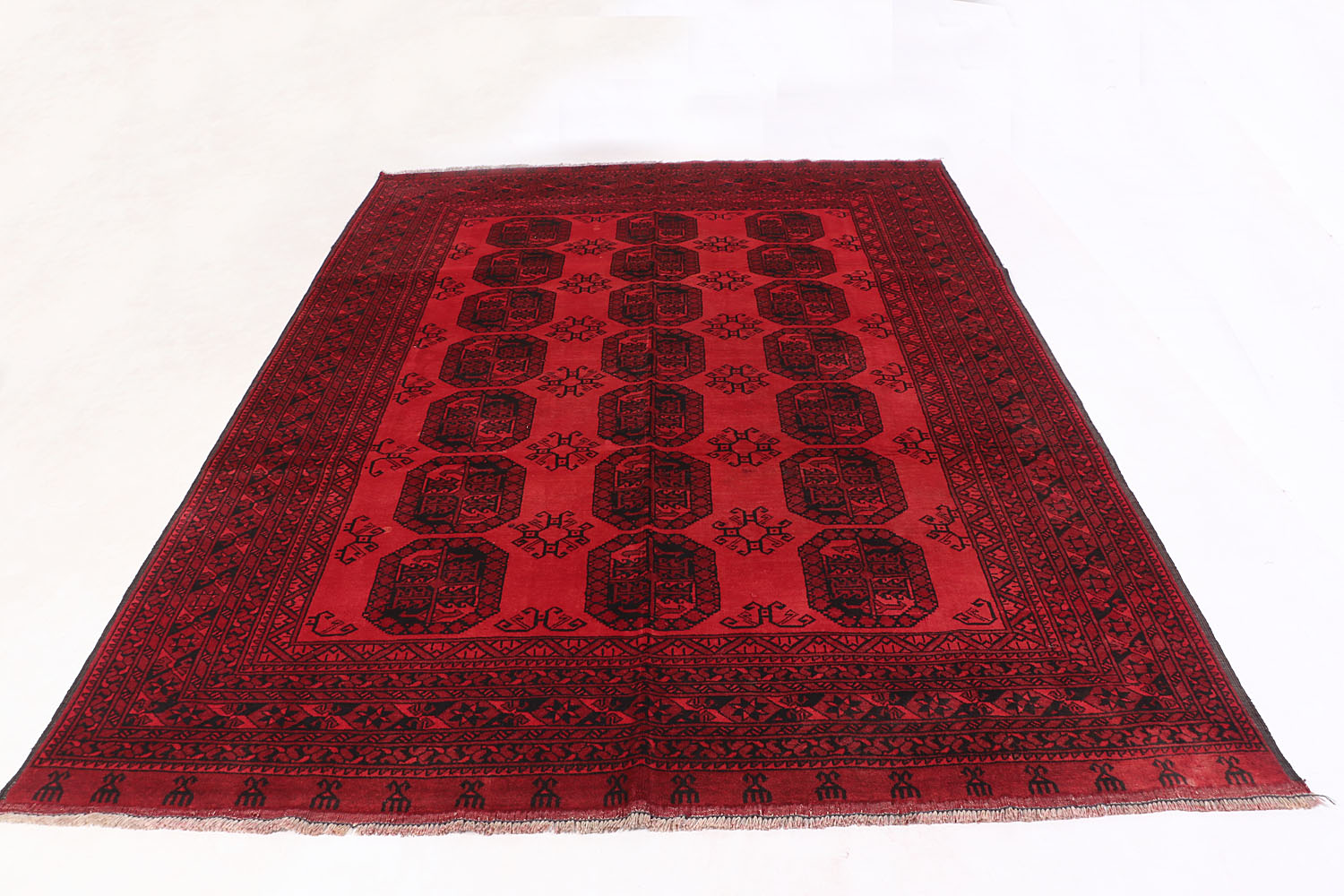 Handmade Fil Pa Afghan Rug