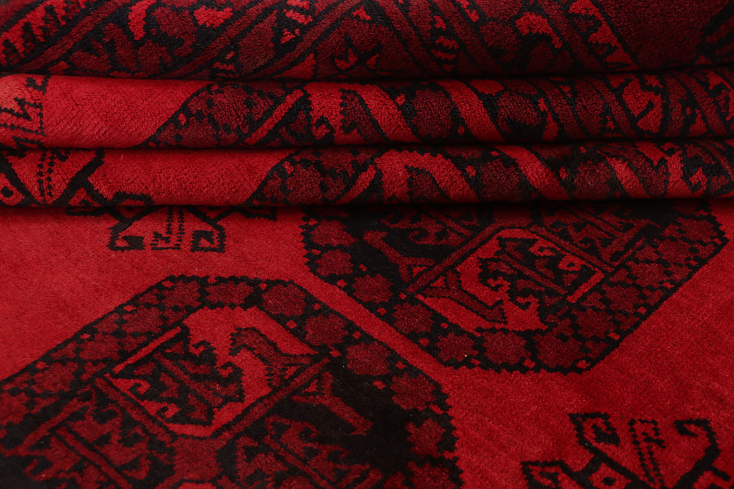 Handmade Fil Pa Afghan Rug