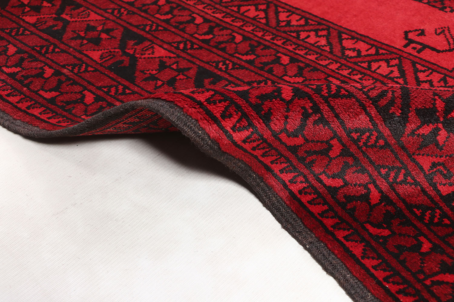 Handmade Fil Pa Afghan Rug