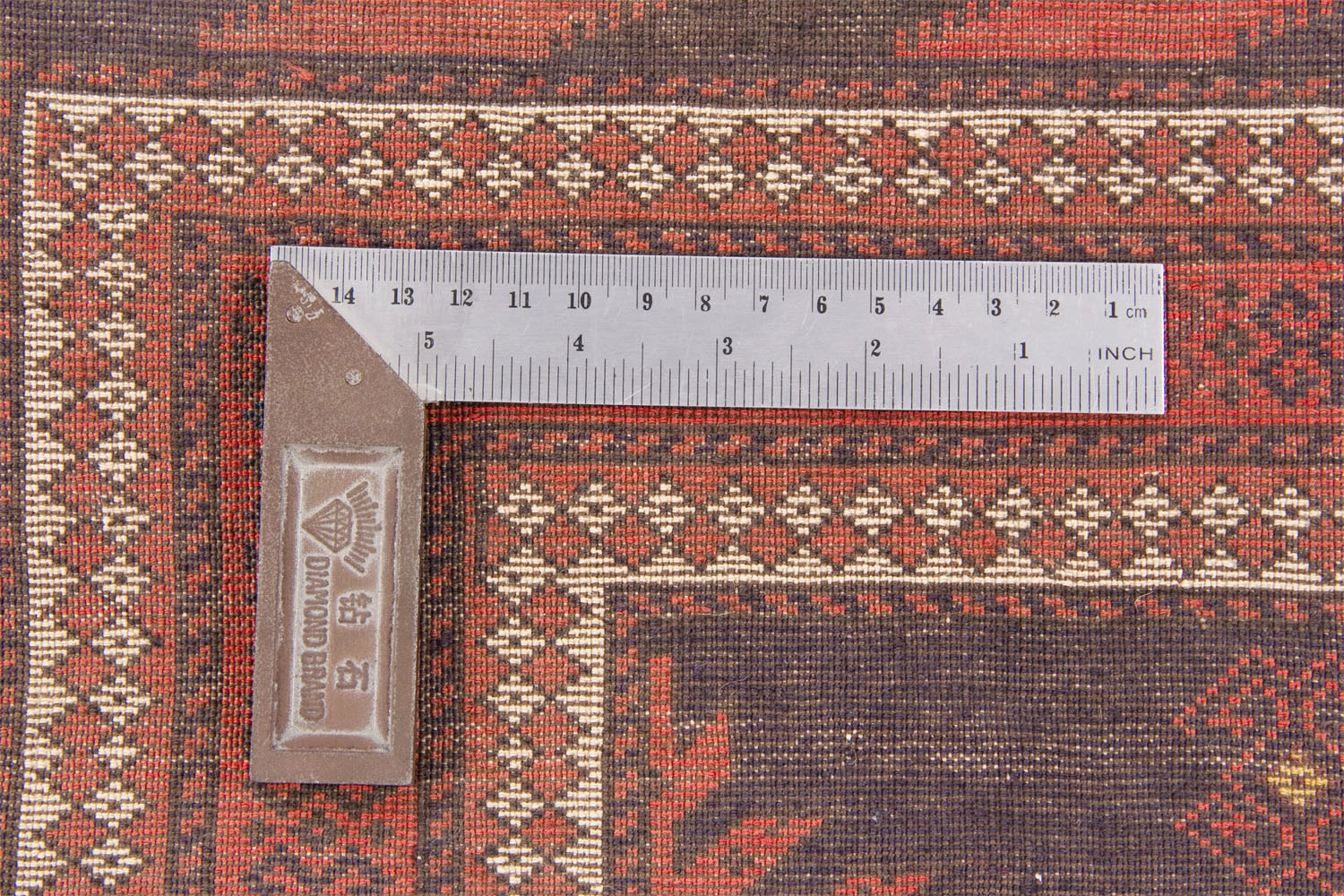 3' x 5' Blue Handmade Russian Bukhara Afghan Rug Rectangular
