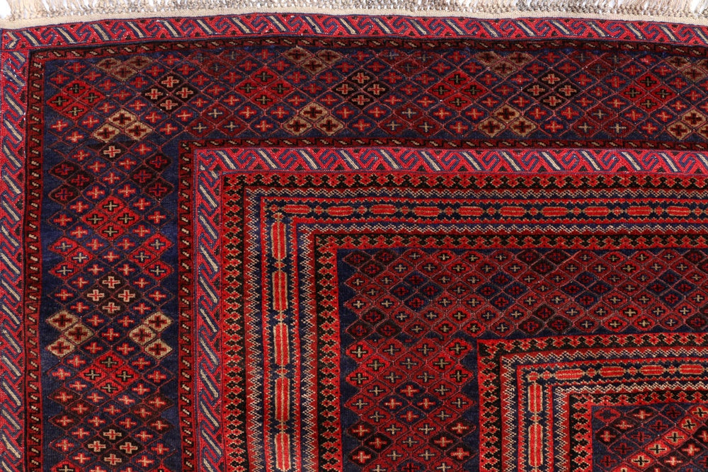 Handmade Nakhunak Afghan Rug