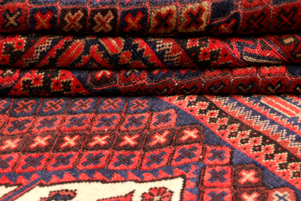 Handmade Nakhunak Afghan Rug