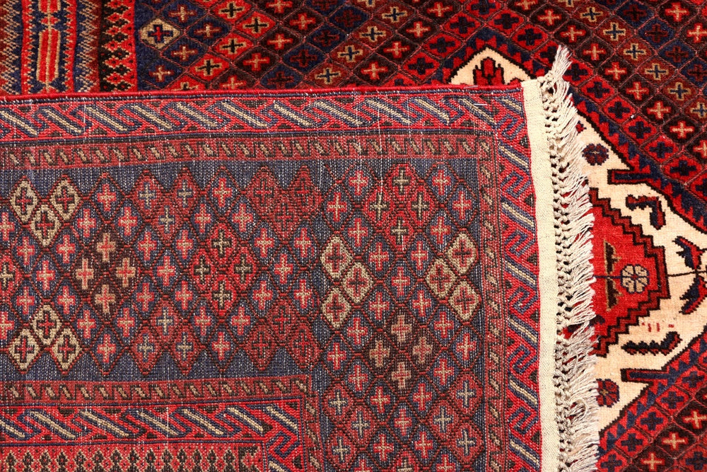 Handmade Nakhunak Afghan Rug