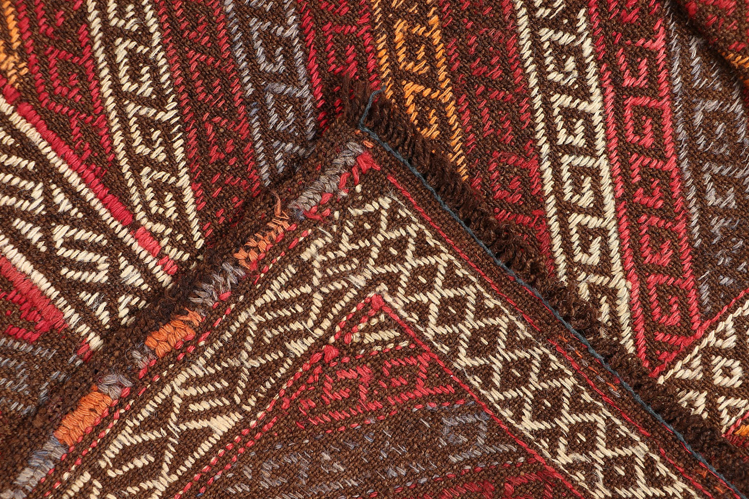 Multy Handmade Suzani Kilim Rug Runner
