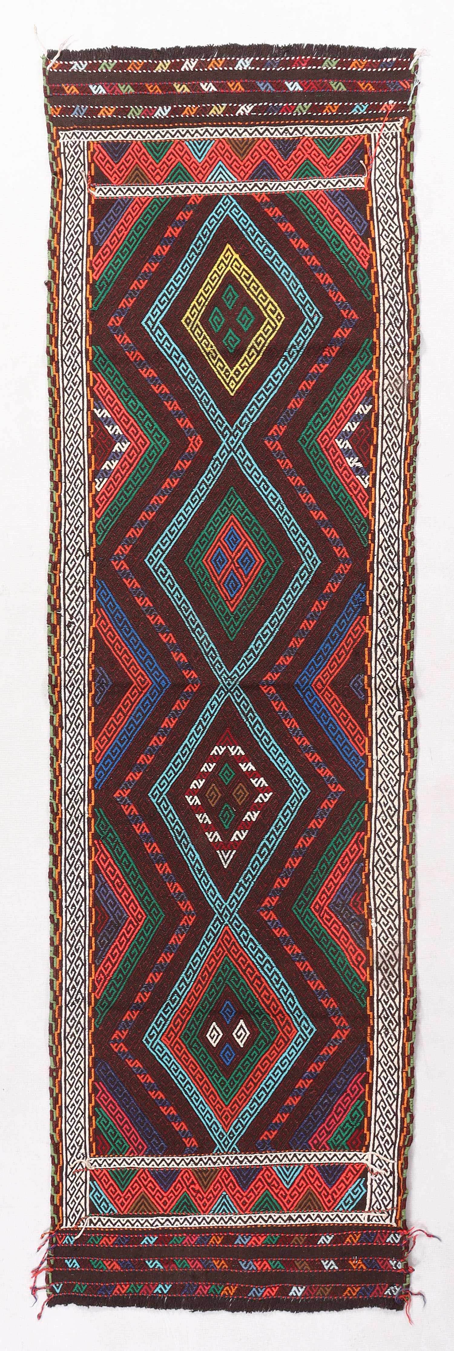 Multy Handmade Suzani Kilim Rug Runner