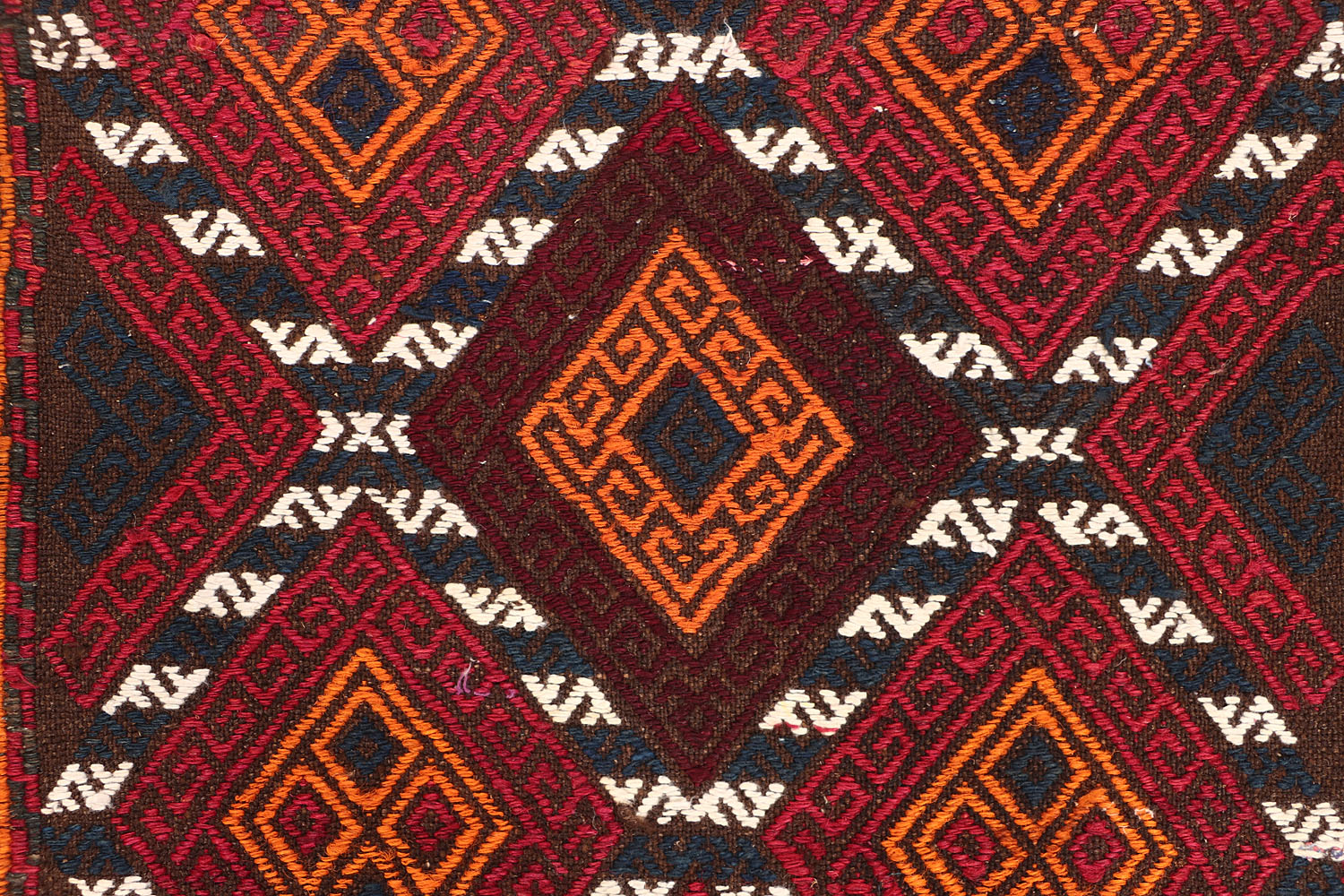 Multy Handmade Suzani Kilim Rug Rectangular