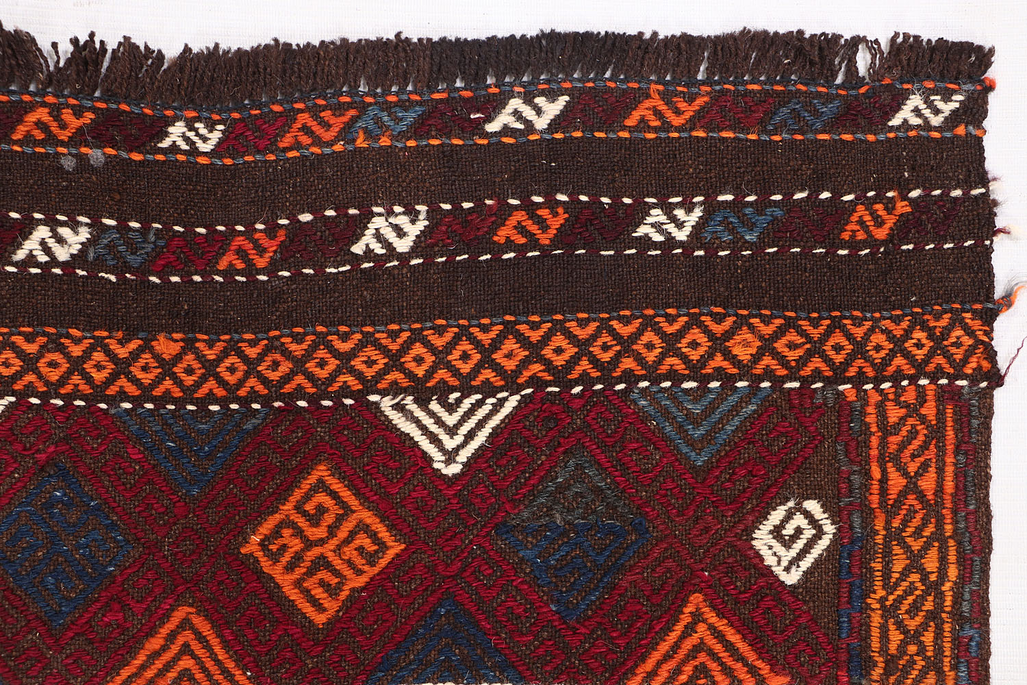 Multy Handmade Suzani Kilim Rug Rectangular