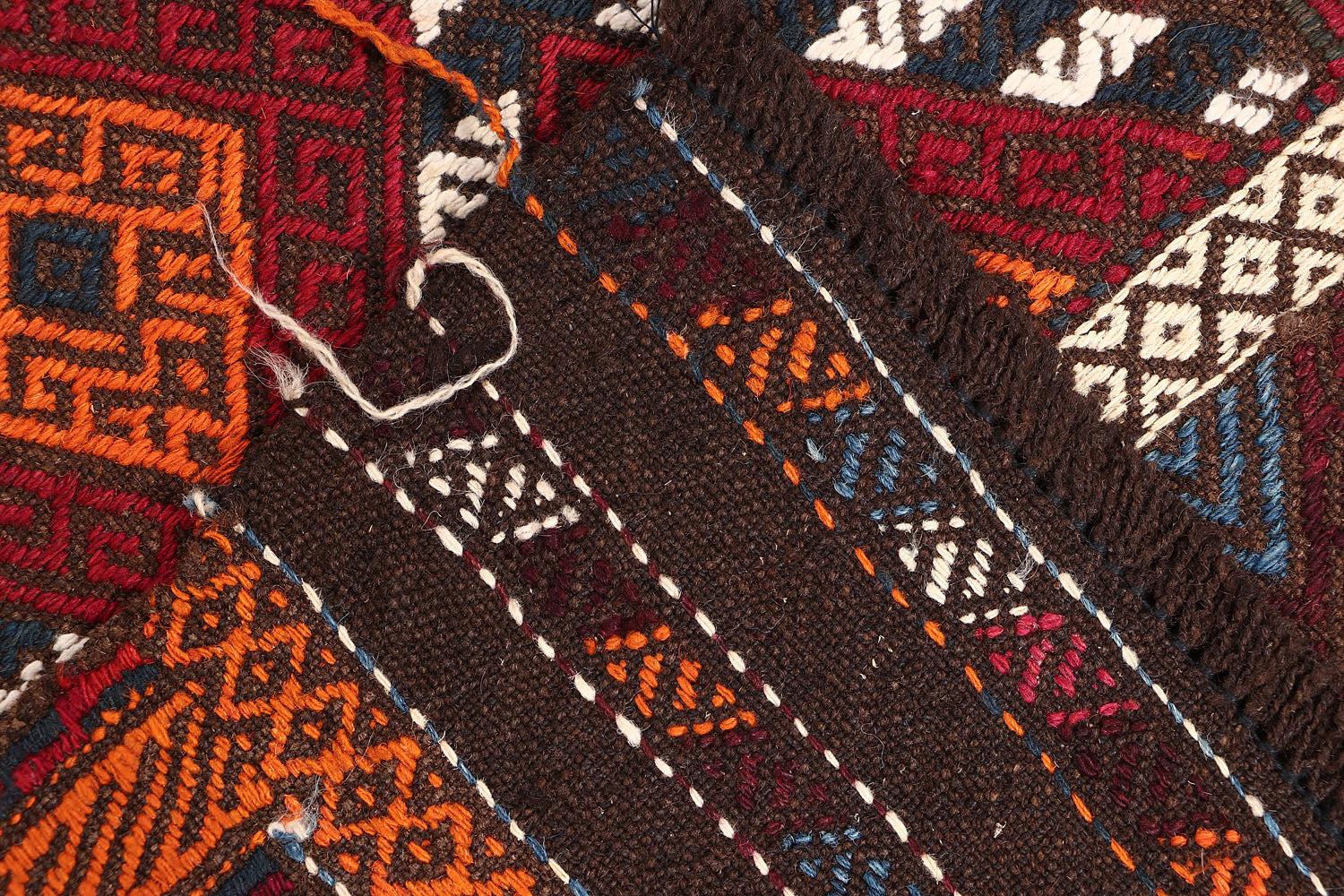 Multy Handmade Suzani Kilim Rug Rectangular