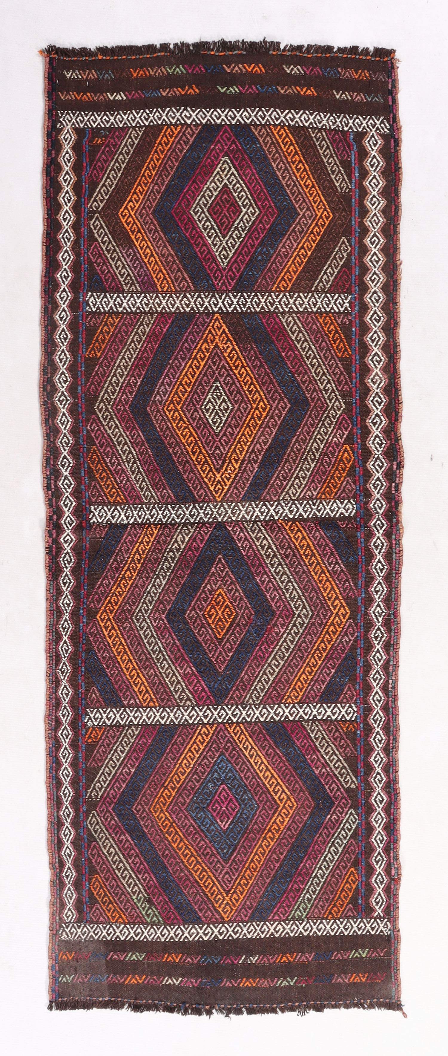 Multy Handmade Suzani Kilim Rug Rectangular
