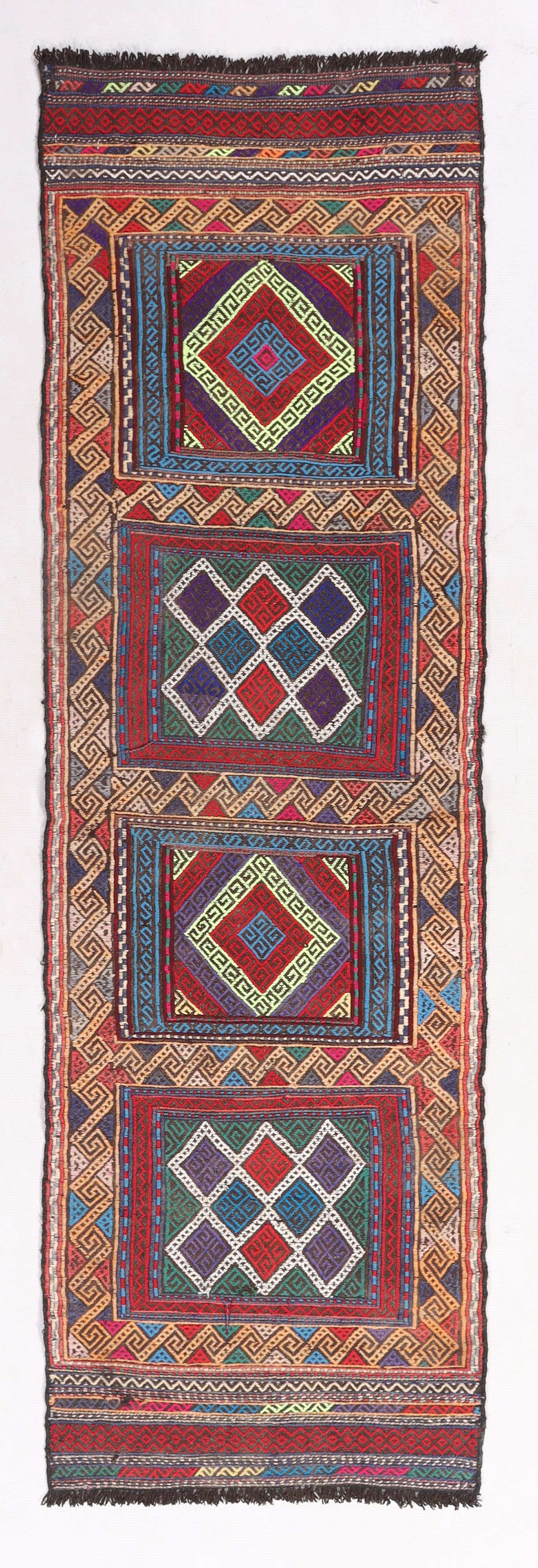Multy Handmade Suzani Kilim Rug Rectangular