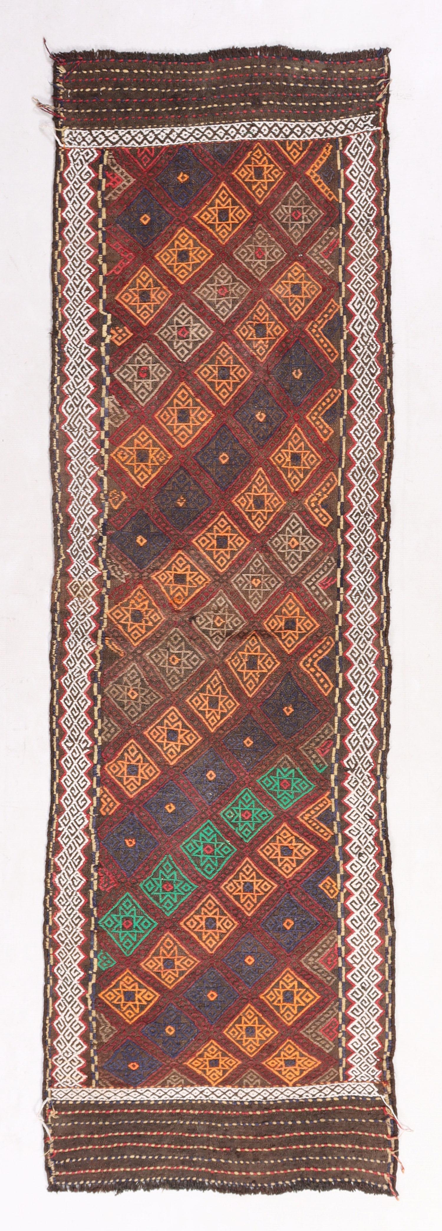 Multy Handmade Suzani Kilim Rug Runner
