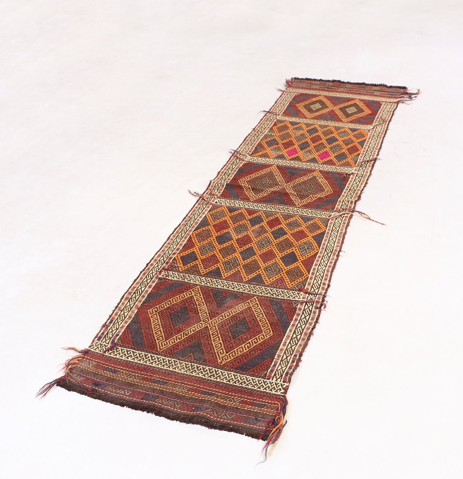 Multy Handmade Suzani Kilim Rug Runner
