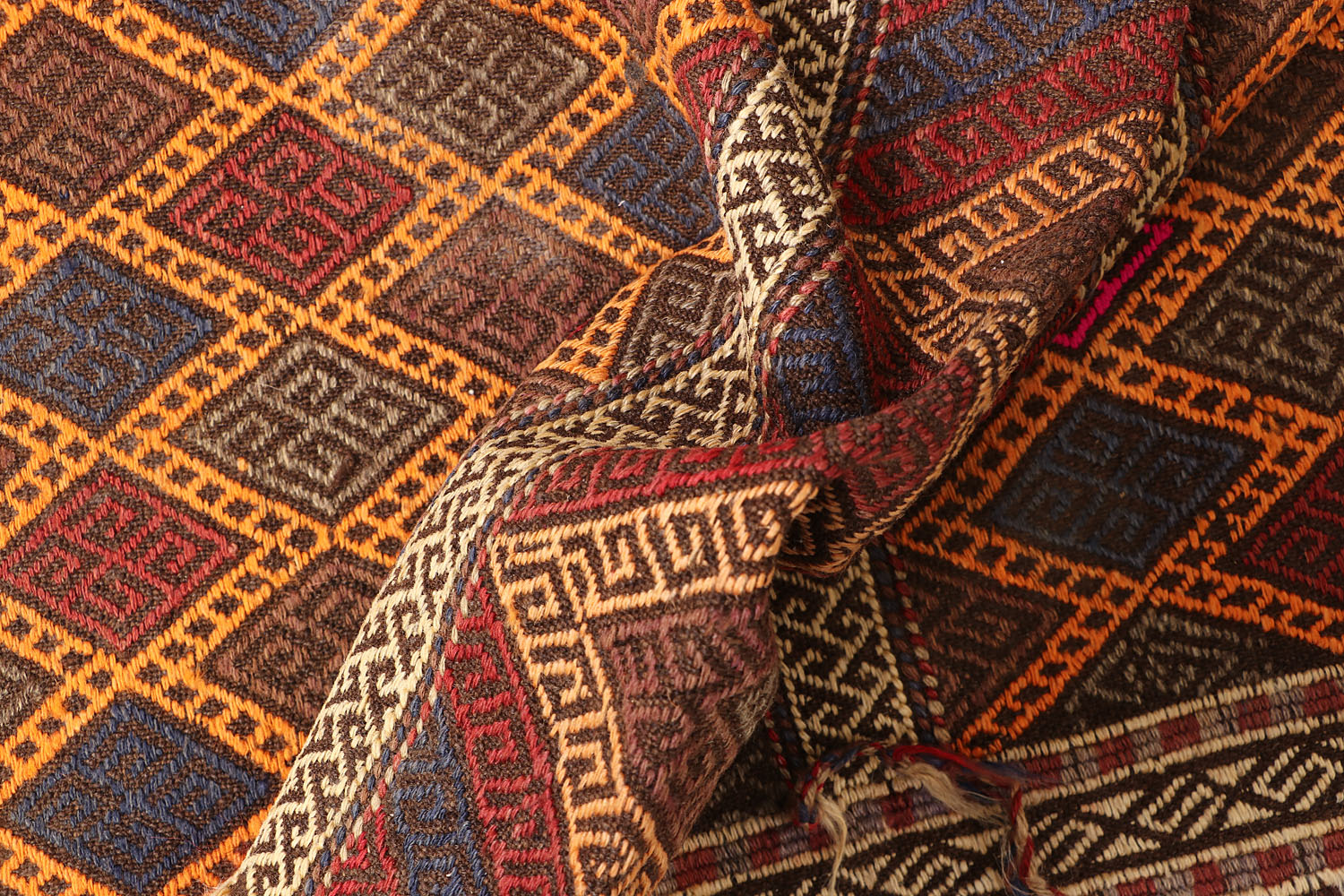 Multy Handmade Suzani Kilim Rug Runner