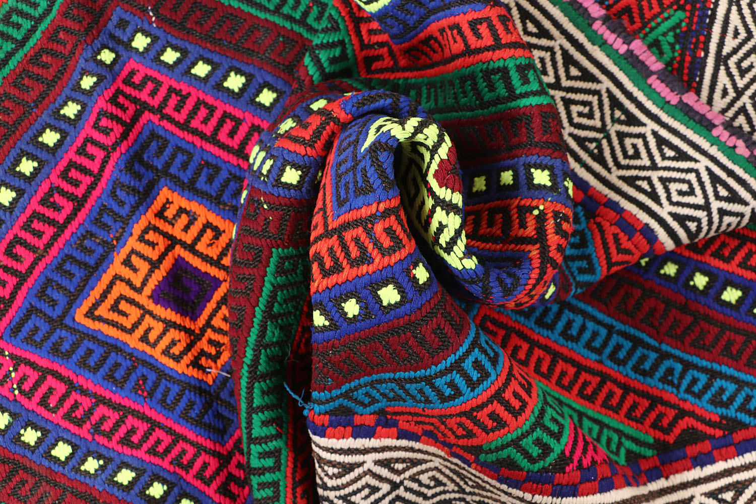 Multy Handmade Suzani Kilim Rug Runner