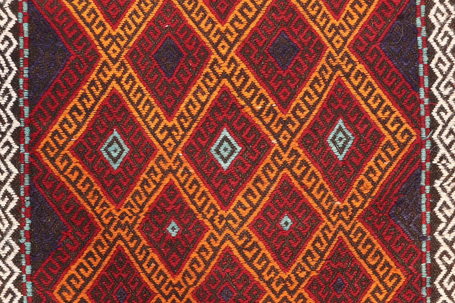 Multy Handmade Suzani Kilim Rug Runner