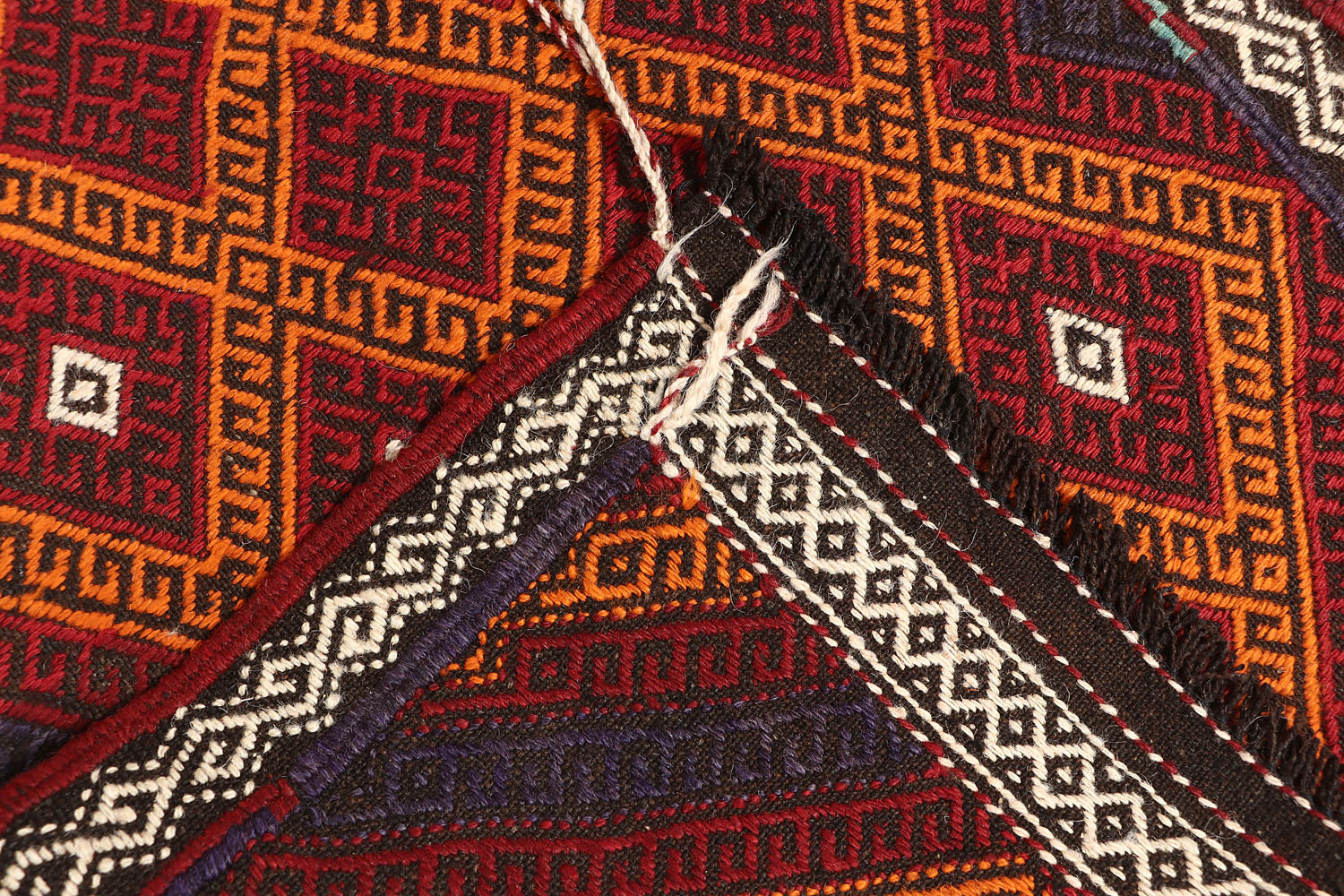 Multy Handmade Suzani Kilim Rug Runner