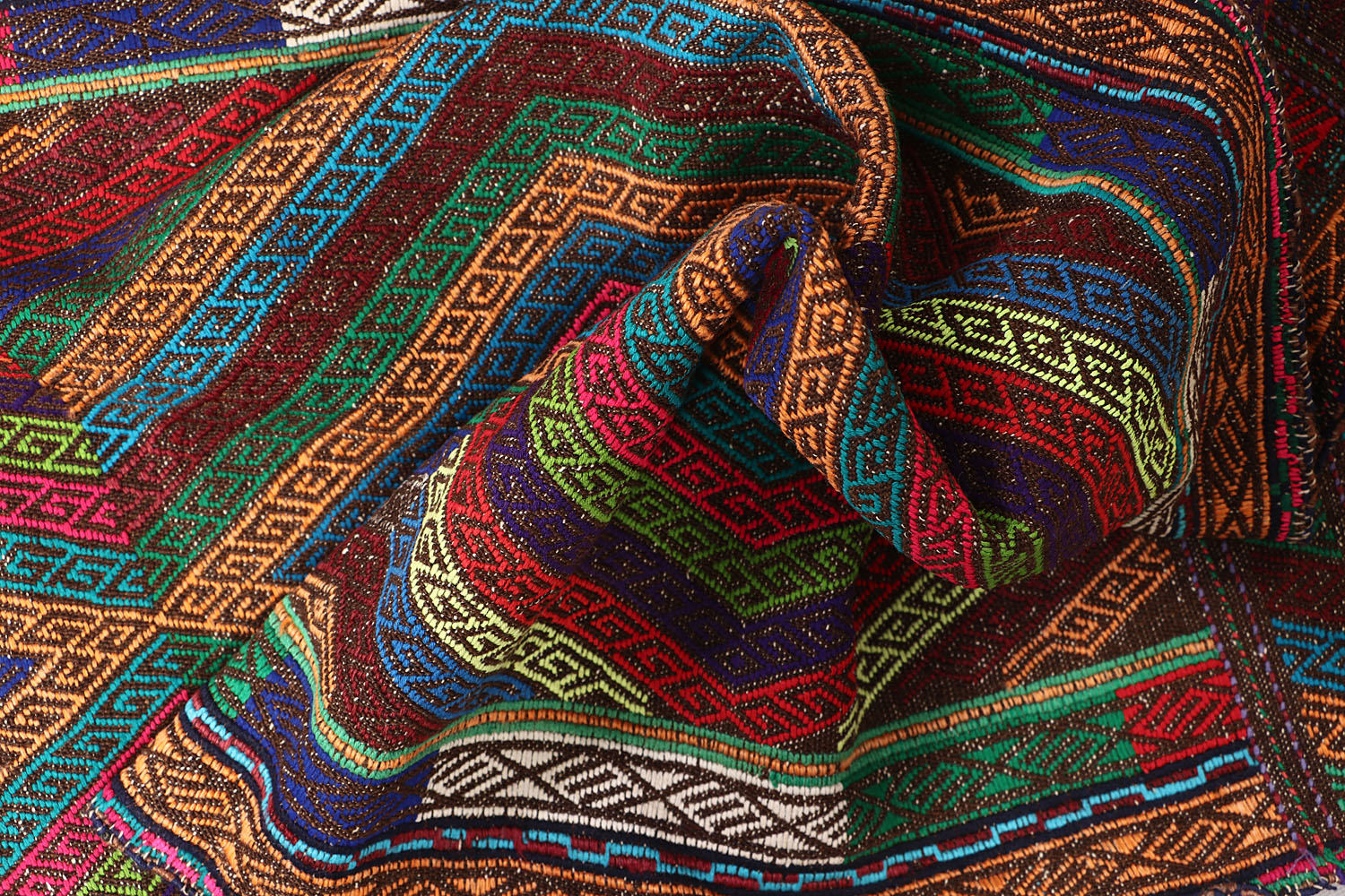 Multy Handmade Suzani Kilim Rug Runner