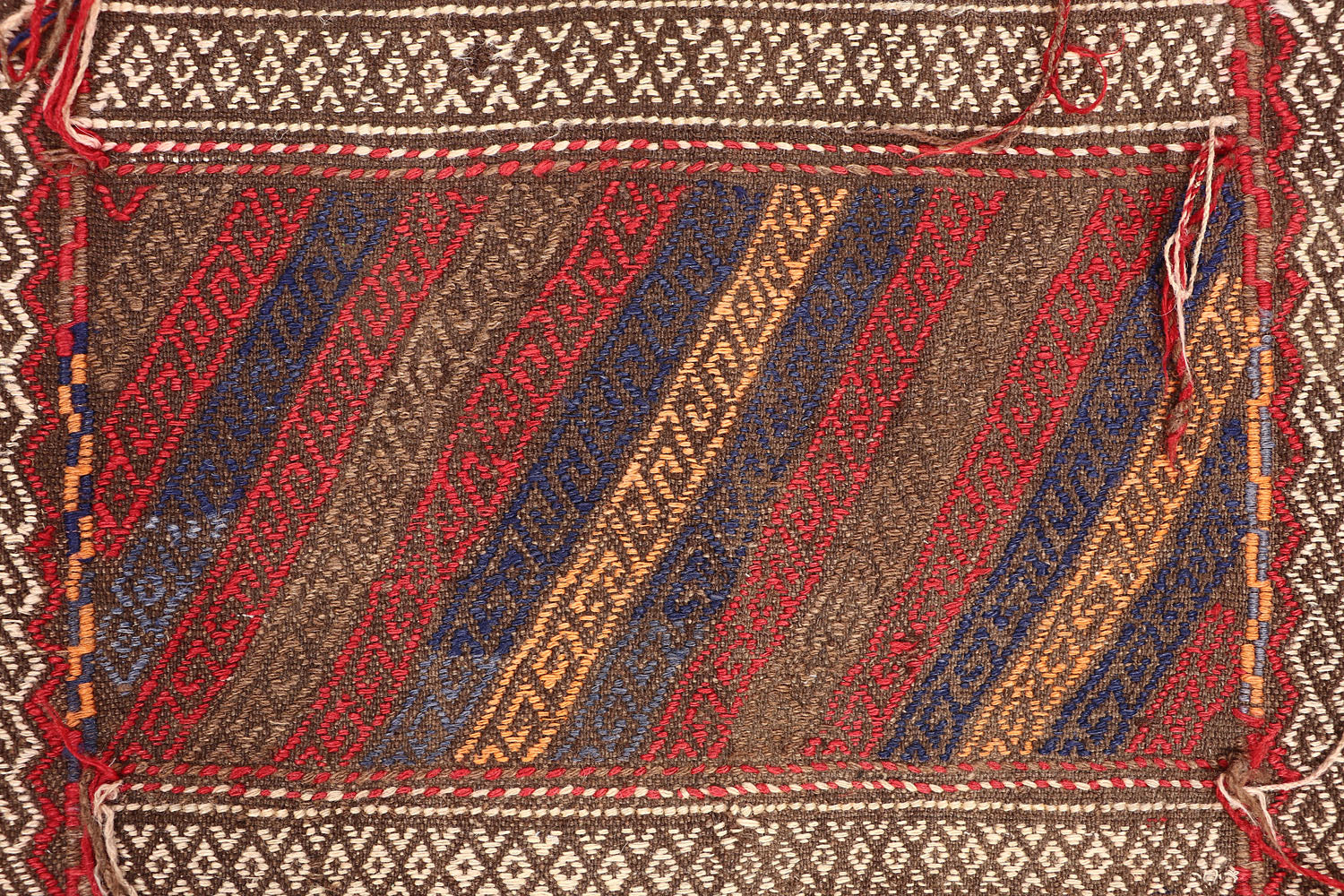 2' 6" x 6' Multy Handmade Suzani Kilim Rug Runner