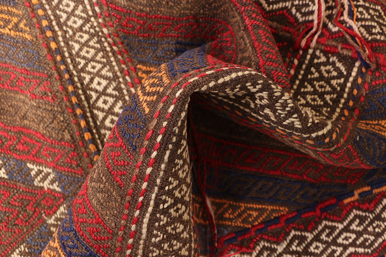 2' 6" x 6' Multy Handmade Suzani Kilim Rug Runner