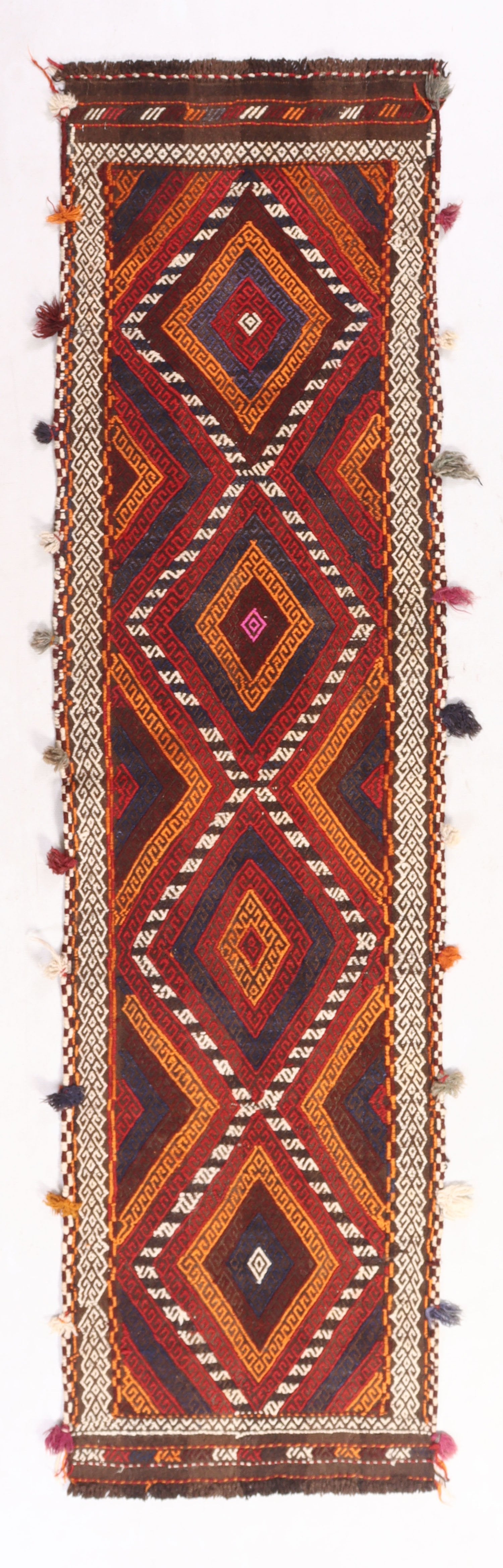 Multy Handmade Suzani Kilim Rug Runner