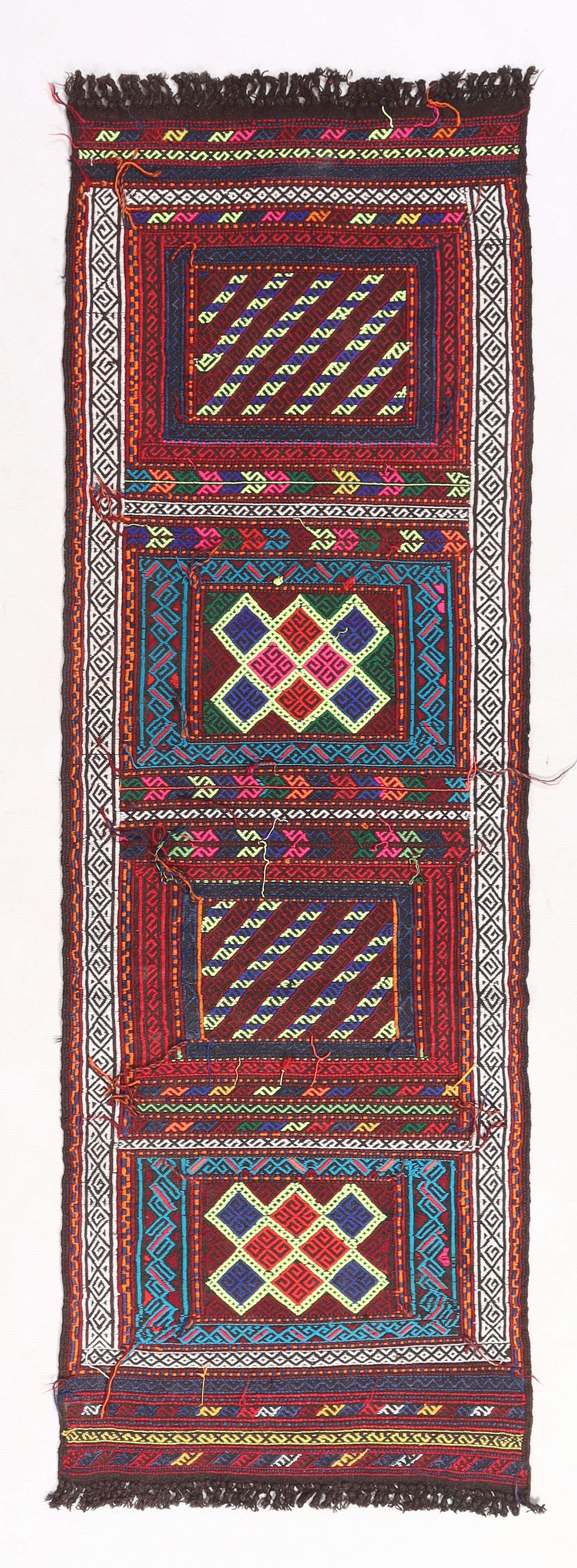 Multy Handmade Suzani Kilim Rug Runner