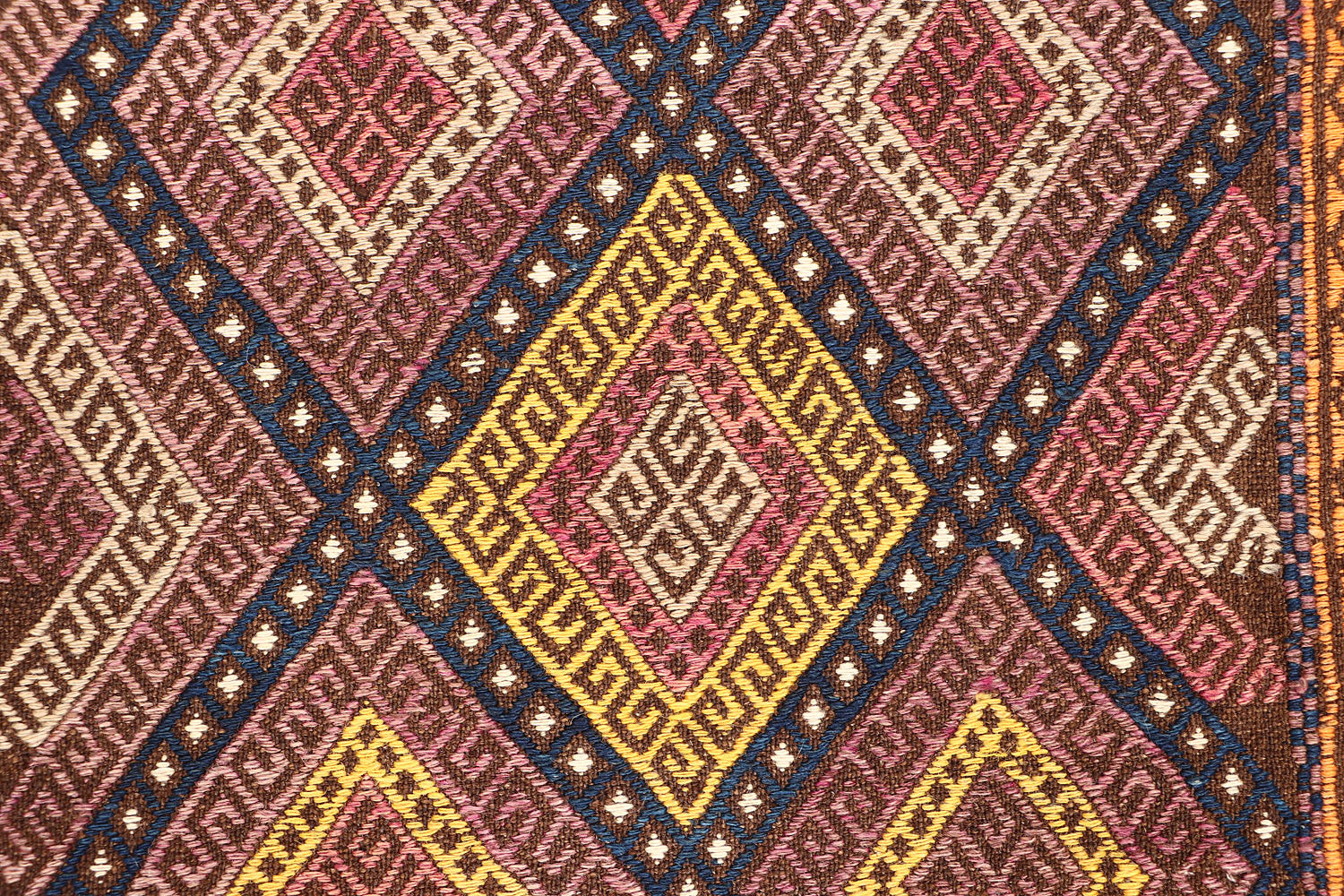 Multy Handmade Suzani Kilim Rug Runner