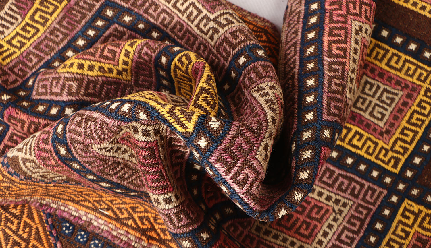 Multy Handmade Suzani Kilim Rug Runner