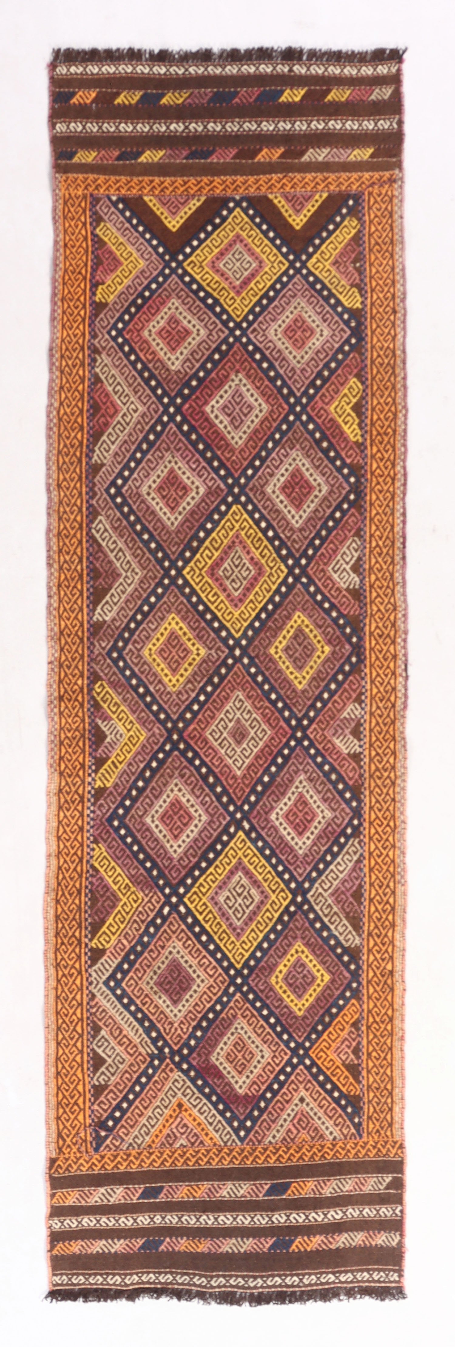 Multy Handmade Suzani Kilim Rug Runner