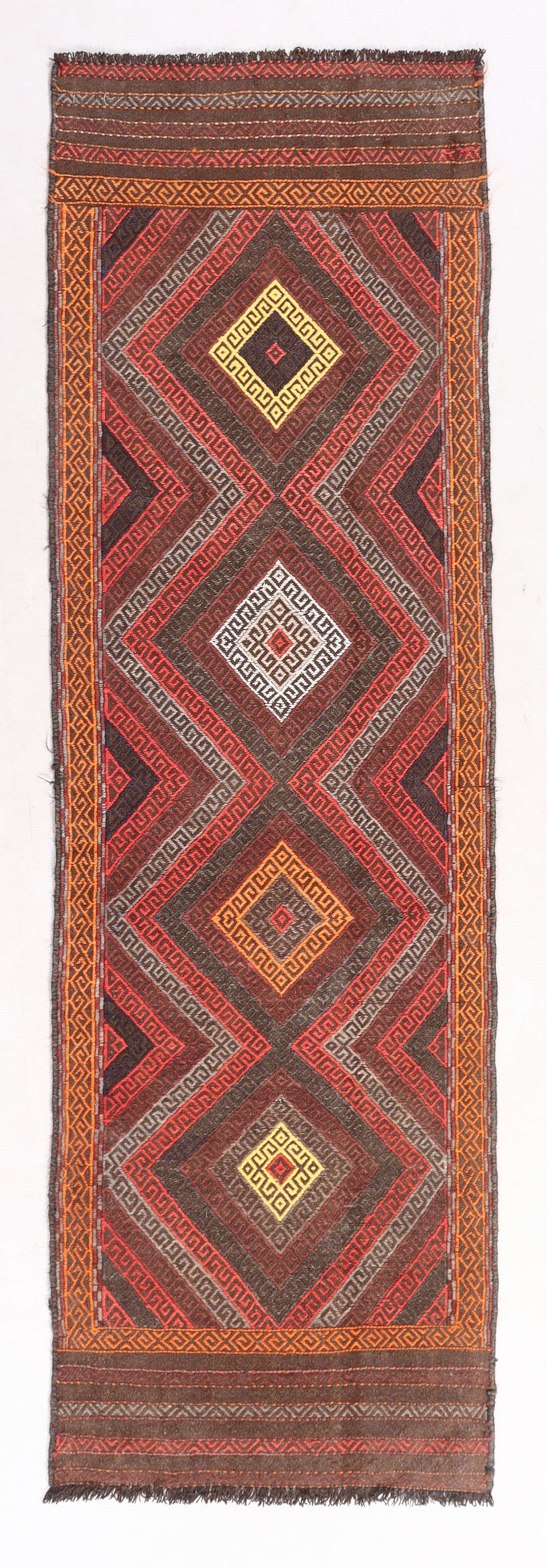 Multy Handmade Suzani Kilim Rug Runner