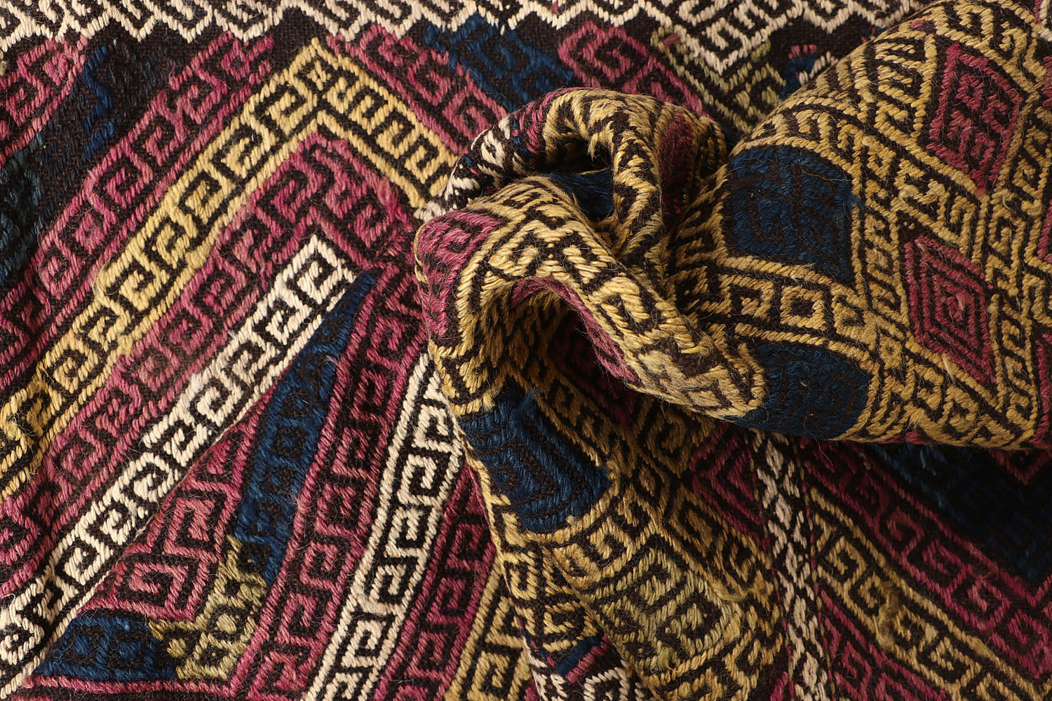 Multy Handmade Suzani Kilim Rug Runner