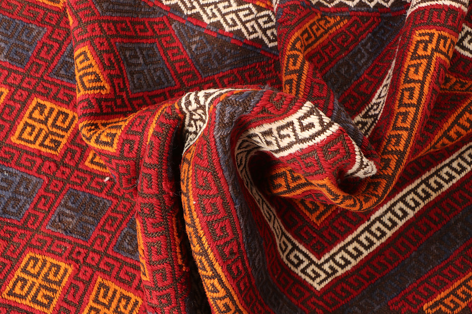 2' 6" X 7' 6" Multy Handmade Suzani Kilim Rug Runner