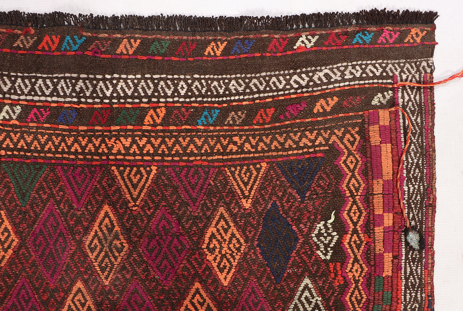 Multy Handmade Suzani Kilim Rug Runner