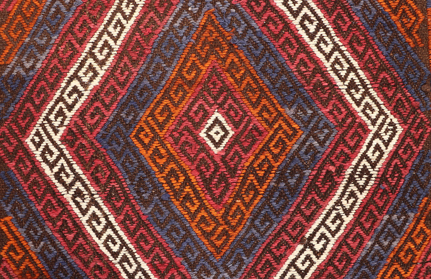 2' 6" X 9' Multy Handmade Suzani Kilim Rug Runner