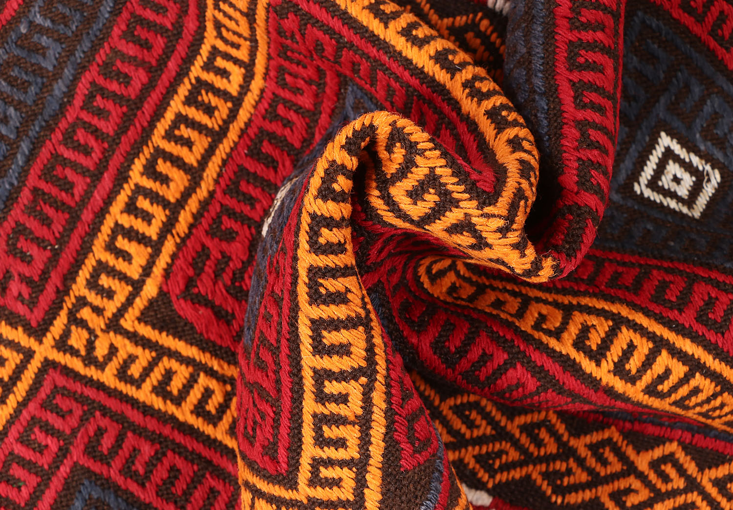 2' 6" X 9' Multy Handmade Suzani Kilim Rug Runner