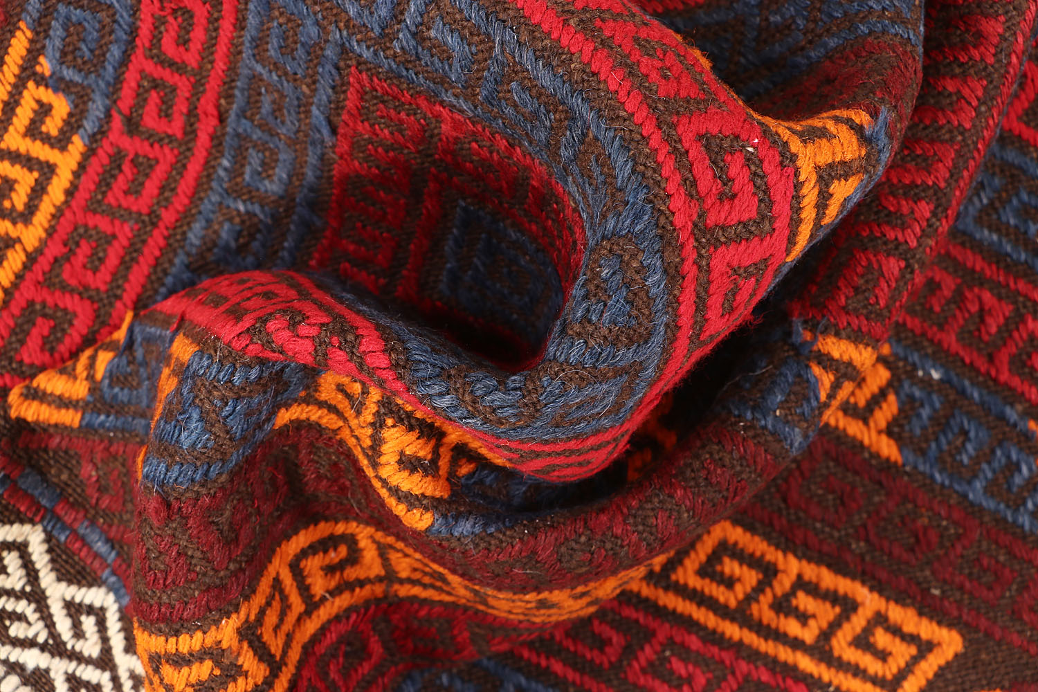 2' 6" X 9' Multy Handmade Suzani Kilim Rug Runner
