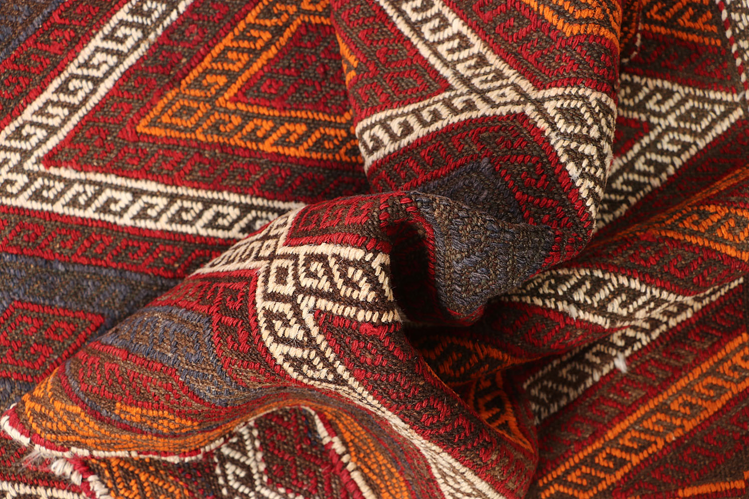 2' 6" x 8' Multy Handmade Suzani Kilim Rug Runner