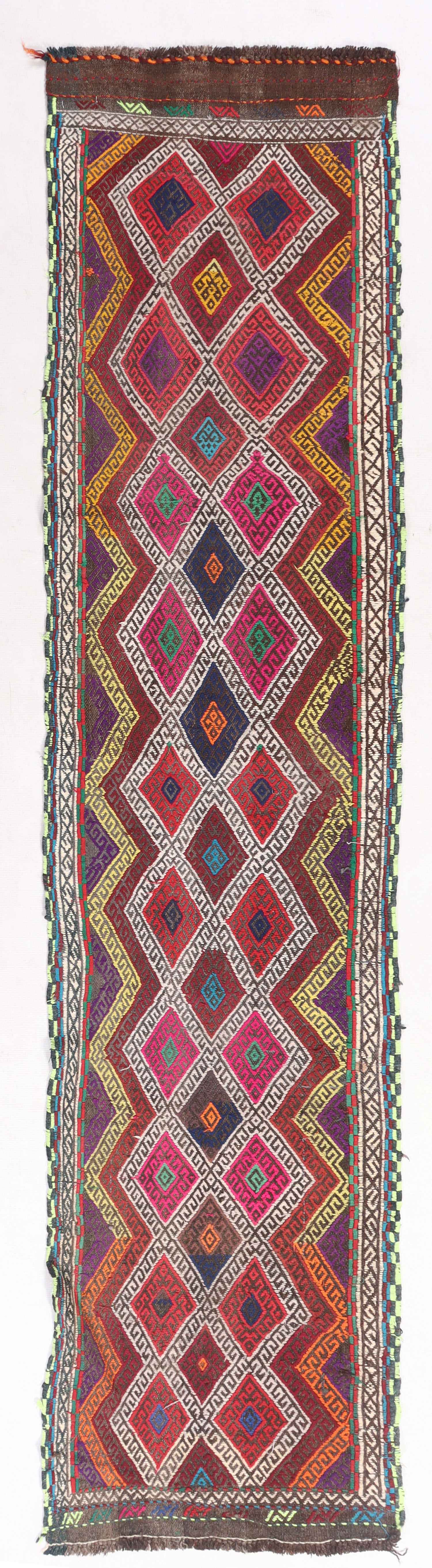 Multy Handmade Suzani Kilim Rug Rectangular