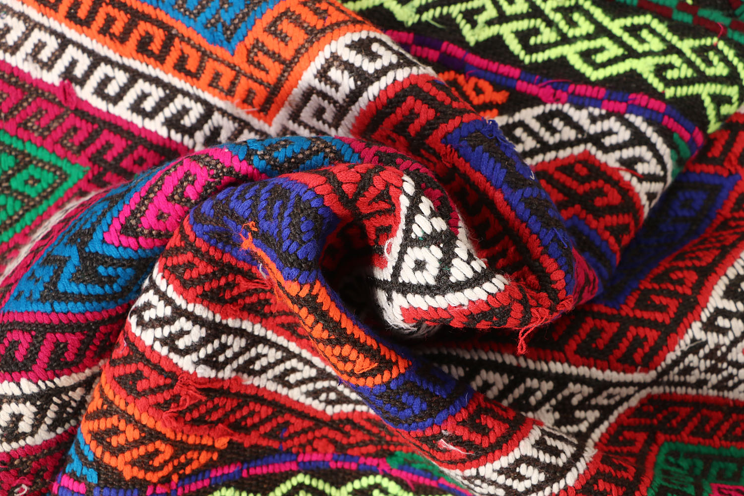 2' 6" x 10' Multy Handmade Suzani Kilim Rug Runner