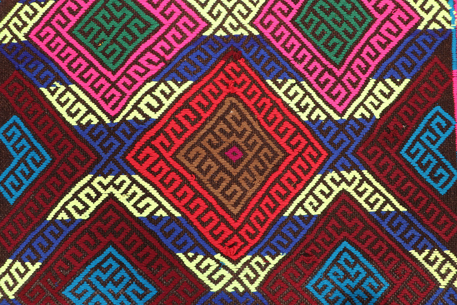 3' X 10' Multy Handmade Suzani Kilim Rug Runner