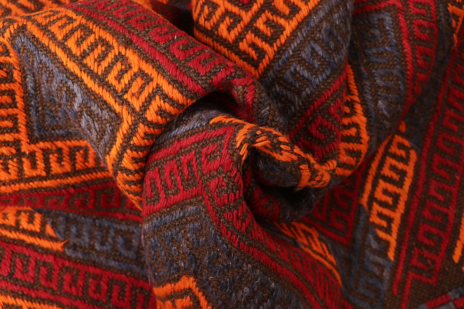 2' 6" X 9' Multy Handmade Suzani Kilim Rug Runner